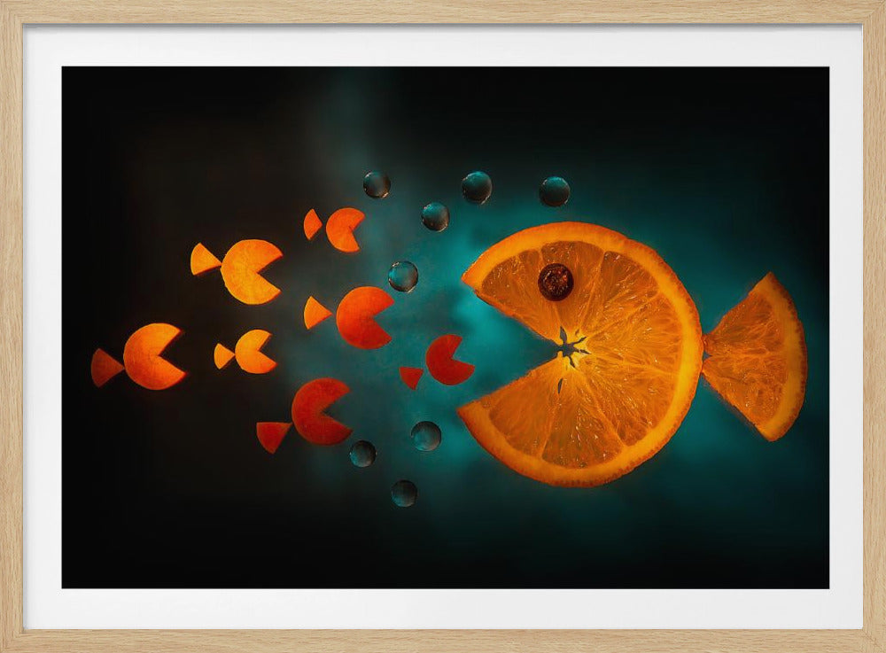Pesce arancione | Poster - Stampe d’Arte