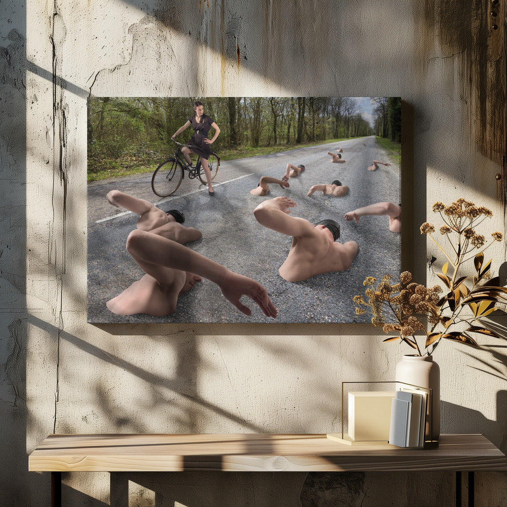 Close Encounter of the Swimming Kind | Canvas
