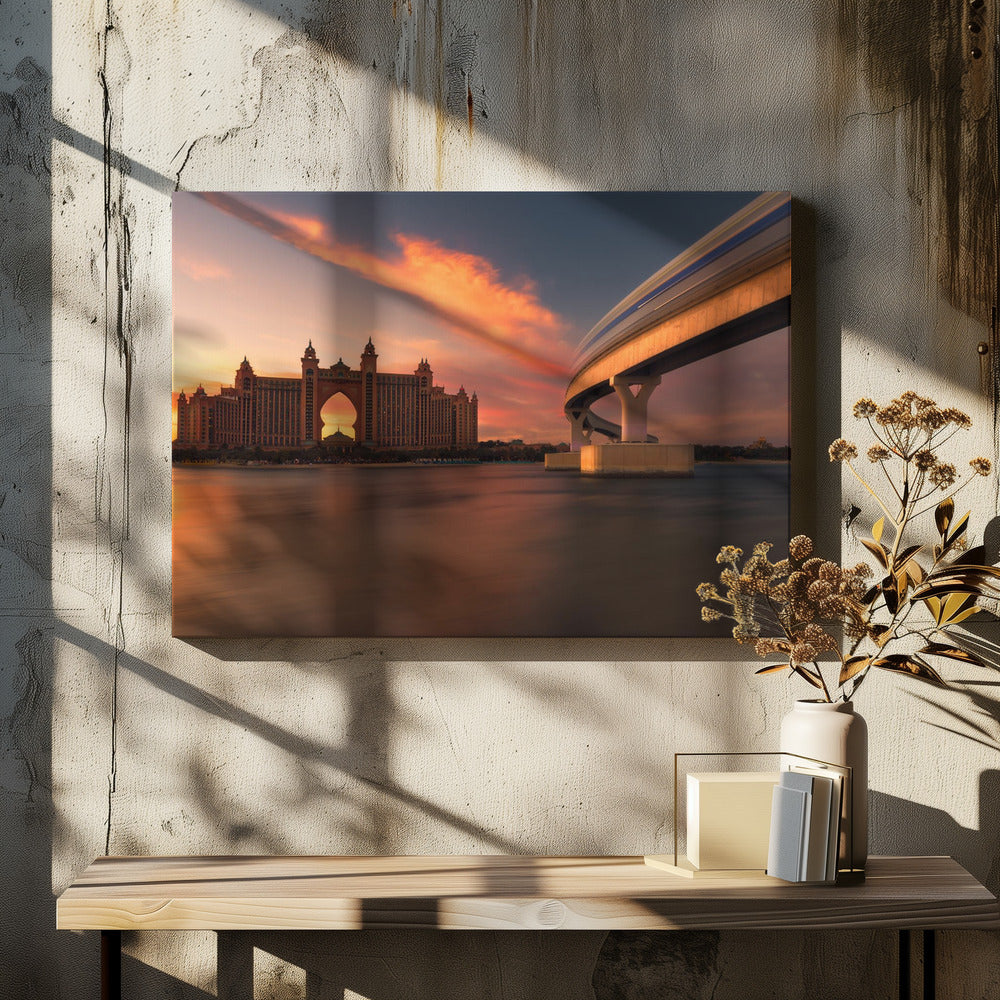 Tramonto ad Atlantide | Stampe su Tela