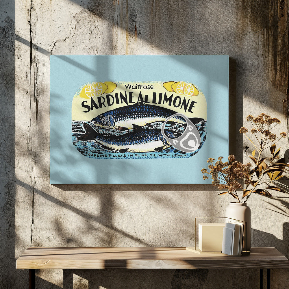 Sardine Al Limone | Stampe su Tela
