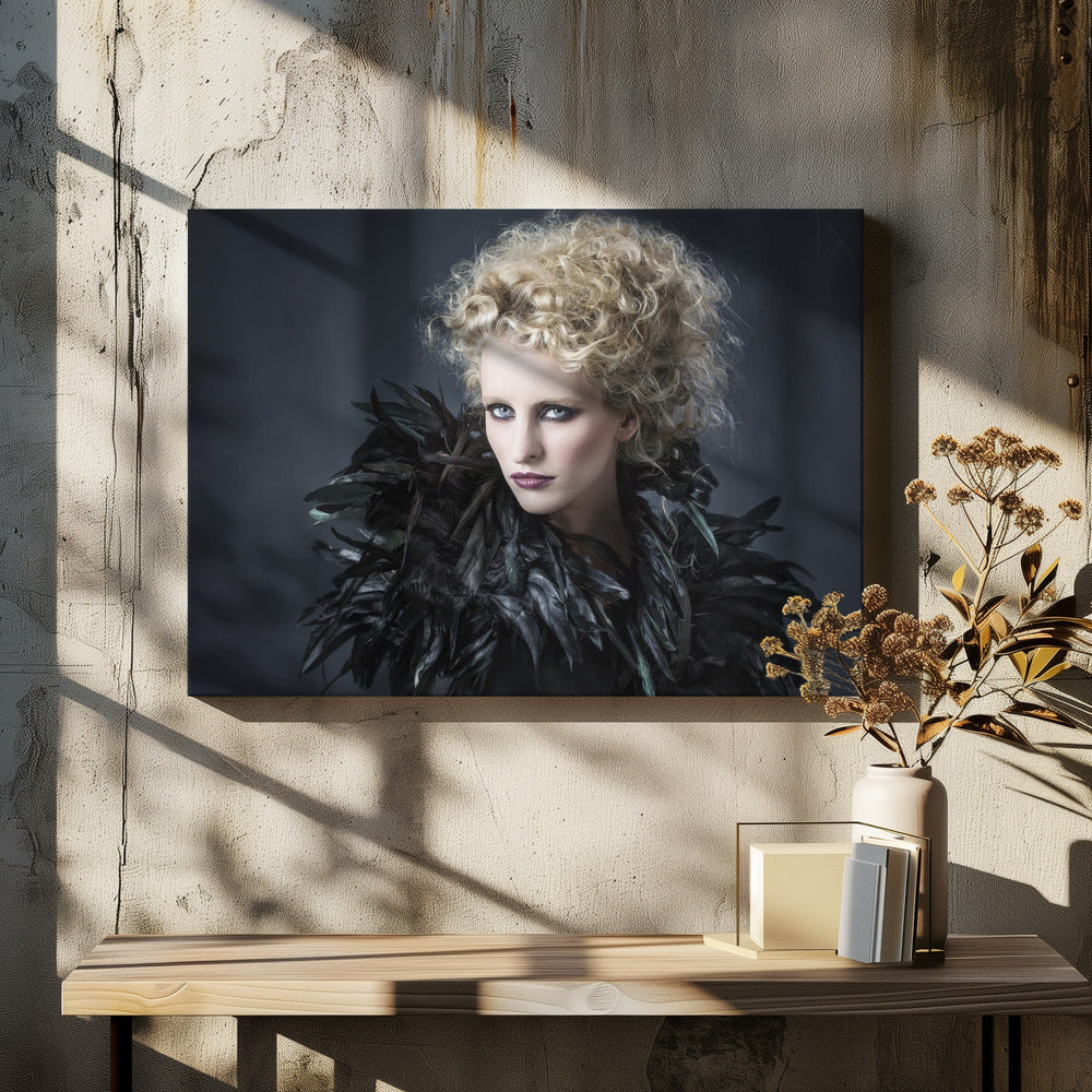 Gefiederter Fredau | Leinwand-Bilder