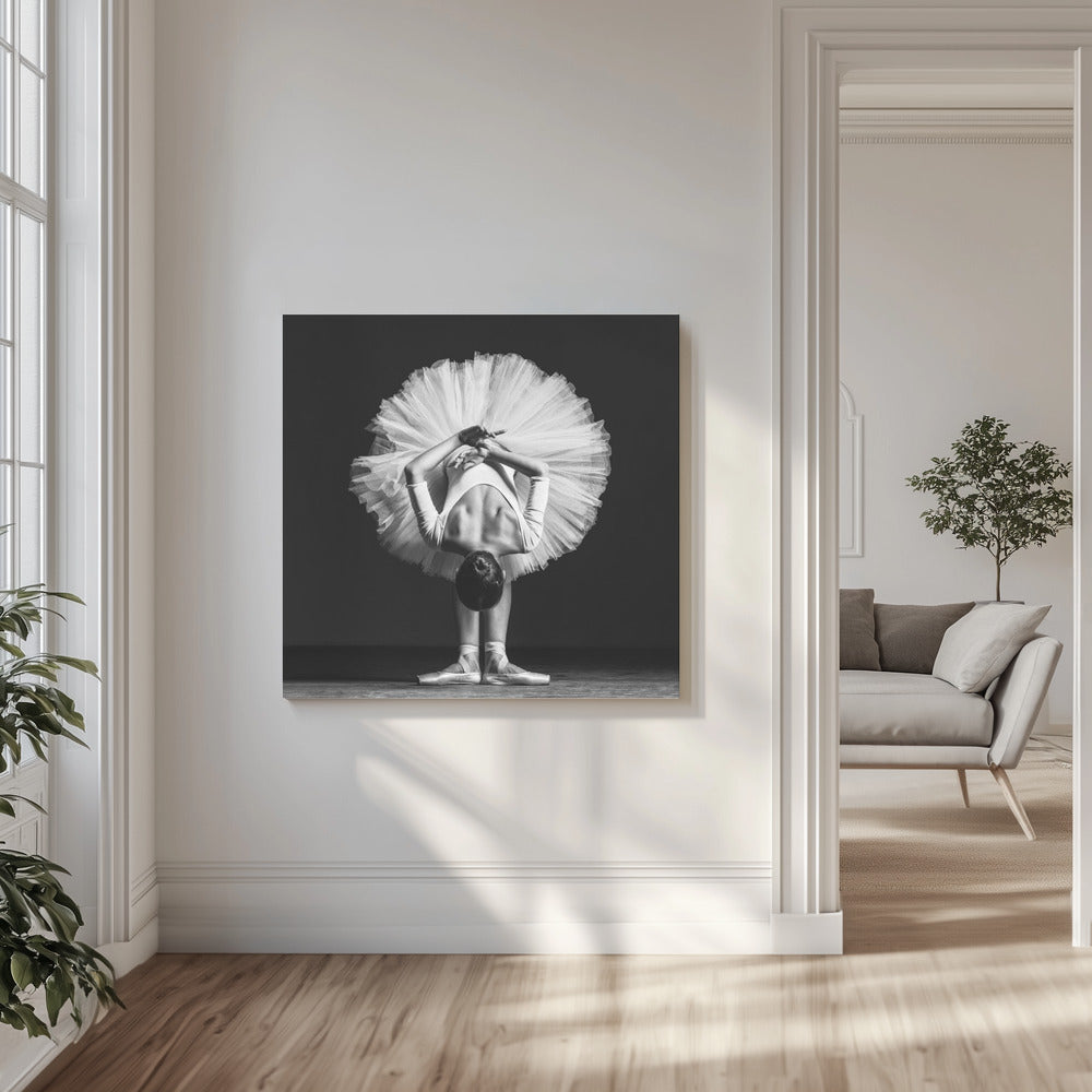 Ballerina beim Unterricht | Leinwand-Bilder