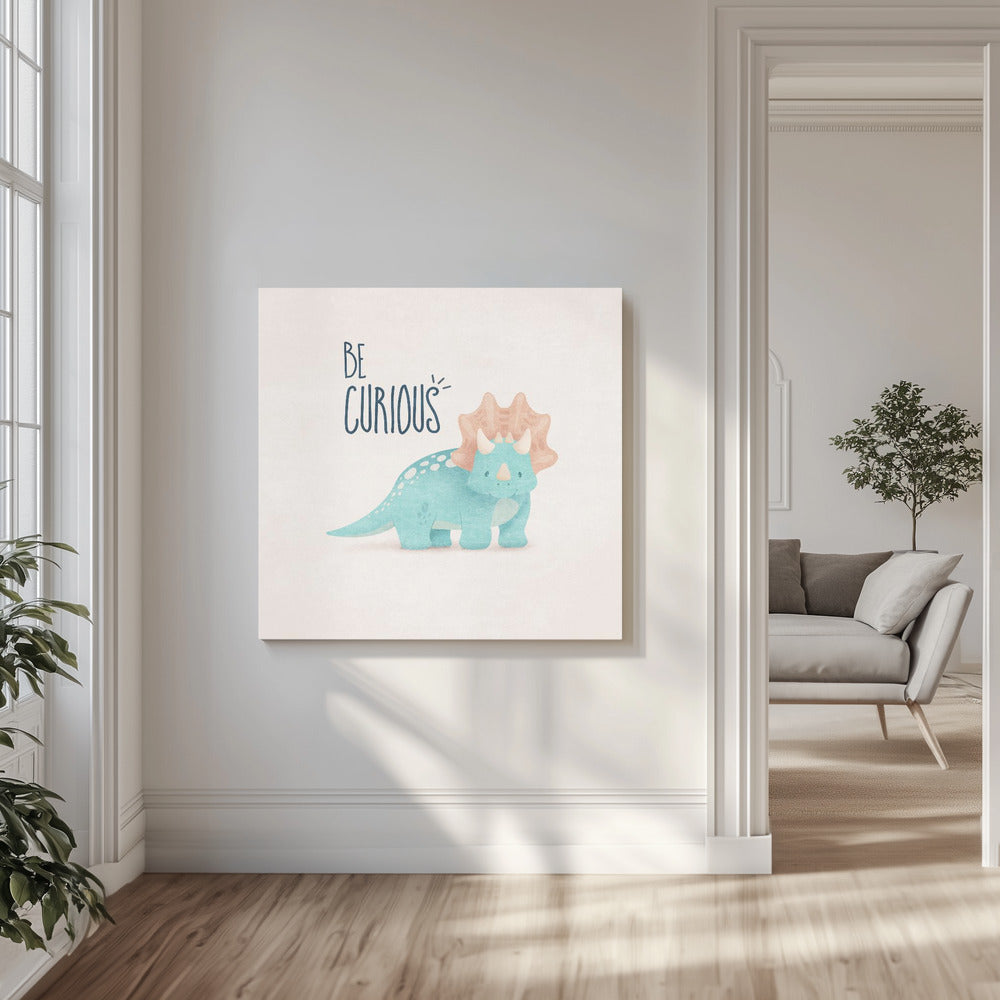 Dino-lehtikaula | Canvastaulut