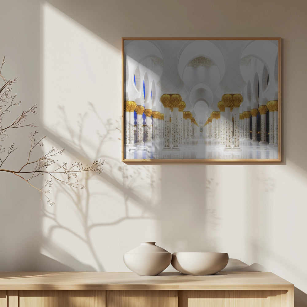 Blanco y Oro | Posters - Impresiones de Arte