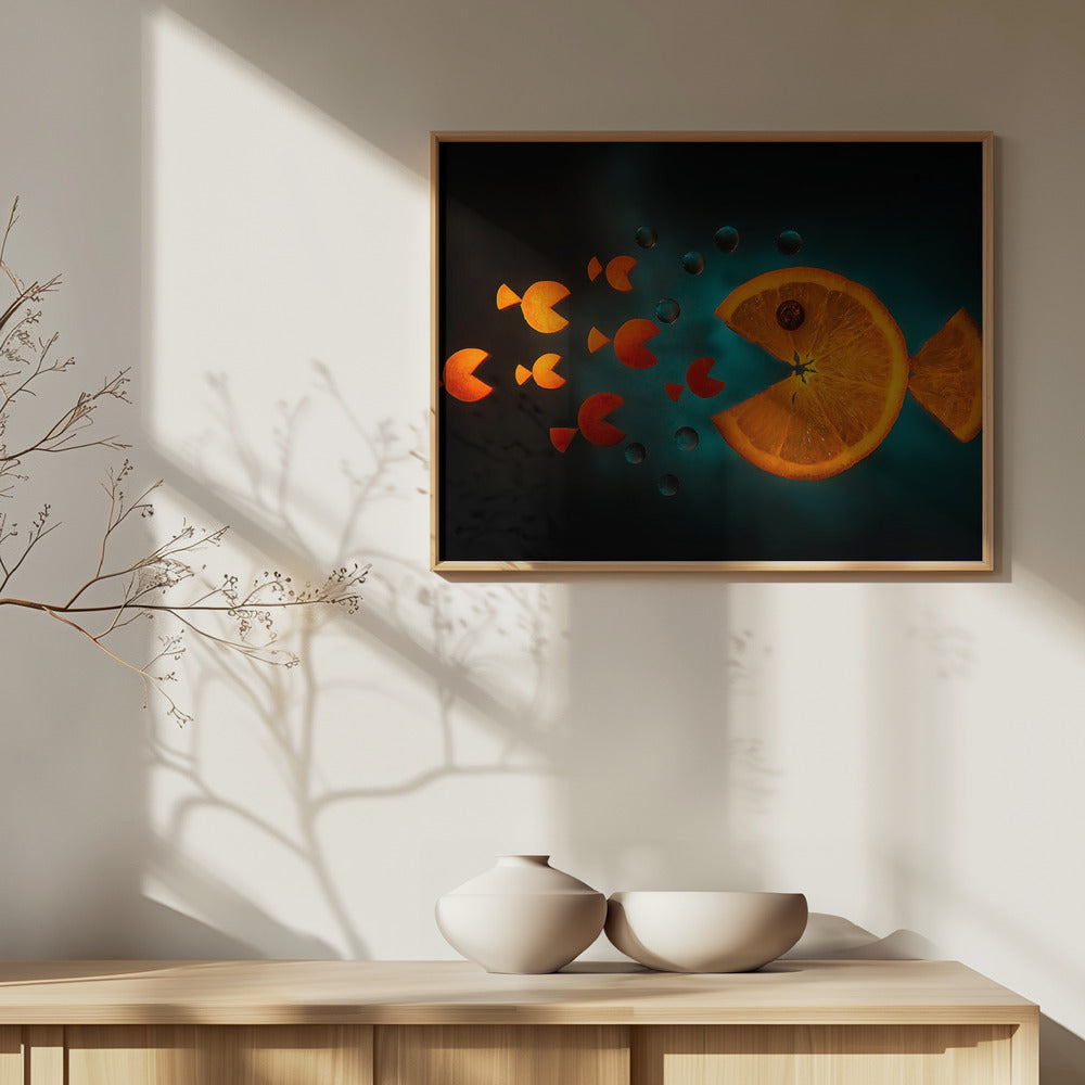 Pesce arancione | Poster - Stampe d’Arte