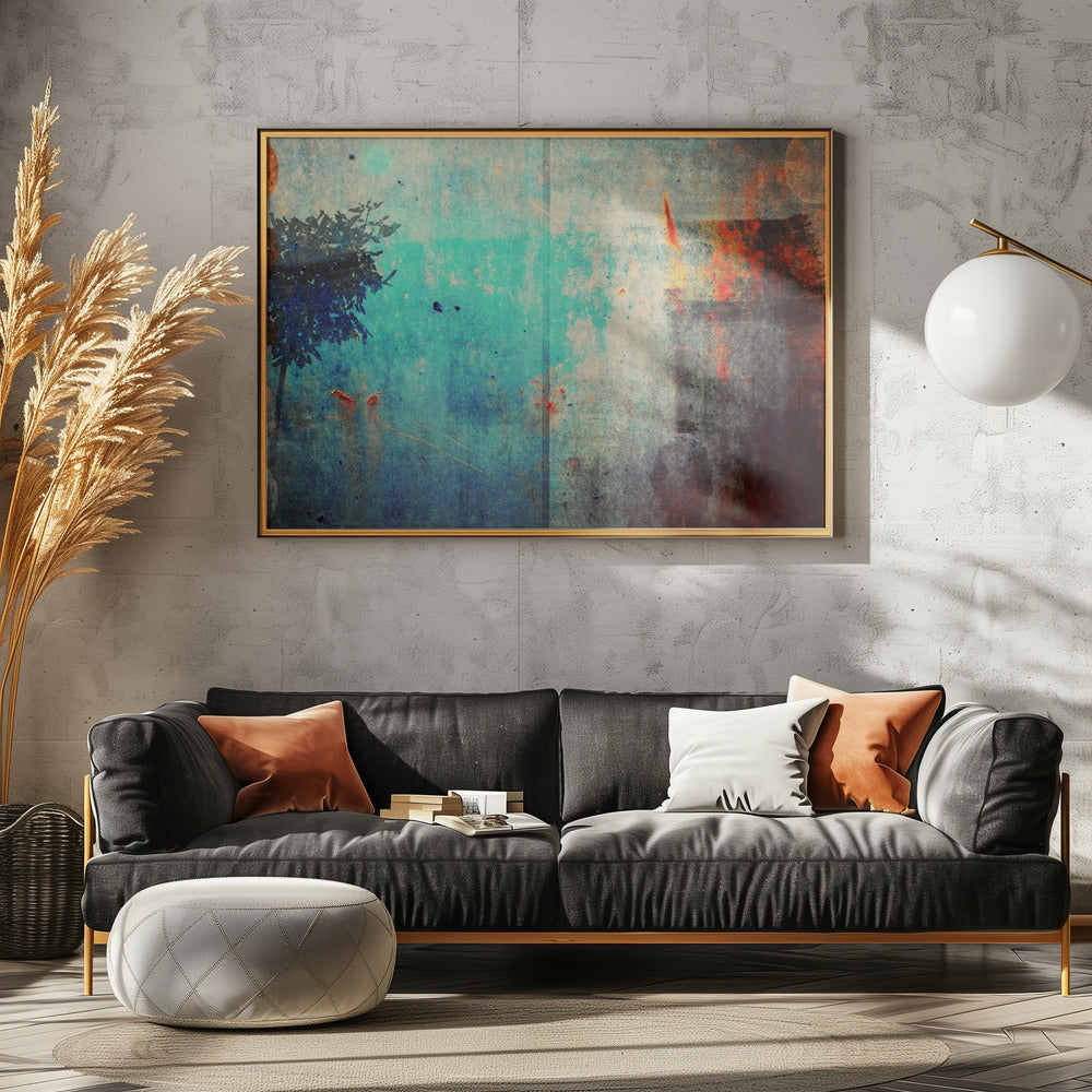 Einbahnstraße (Schatten) | Poster - Kunstdruck
