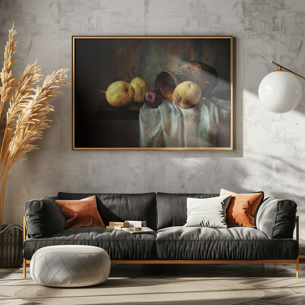 Skiss med päron | Poster