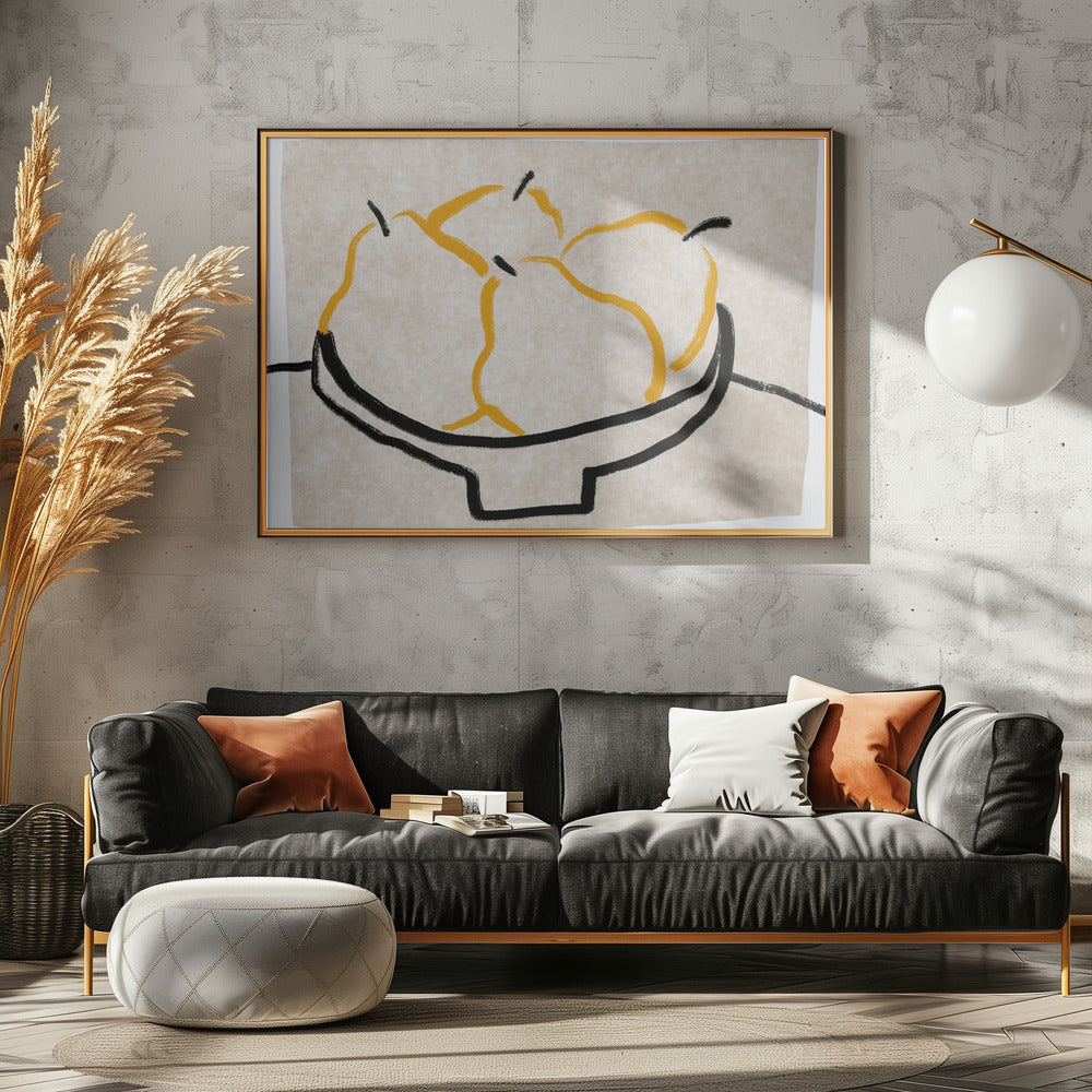 Pera disegnata a mano | Poster - Stampe d’Arte