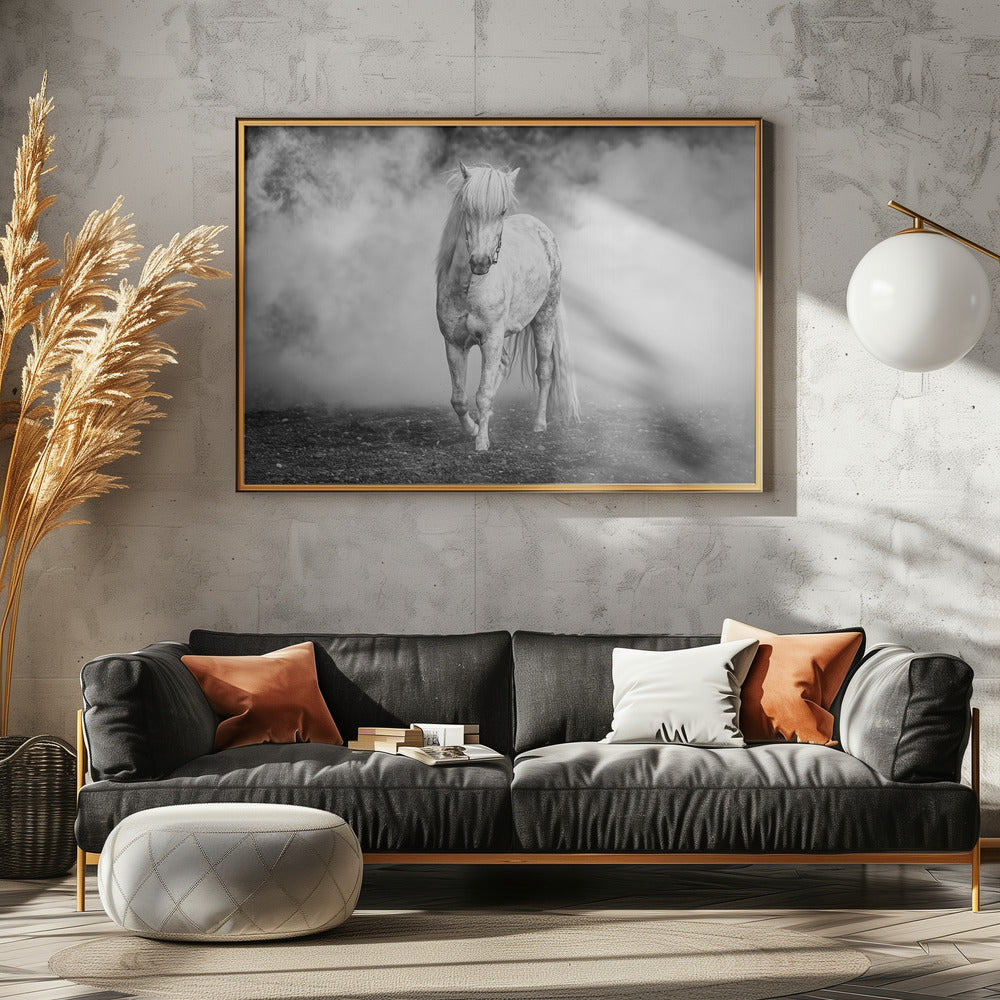 And there came a white horse | Poster