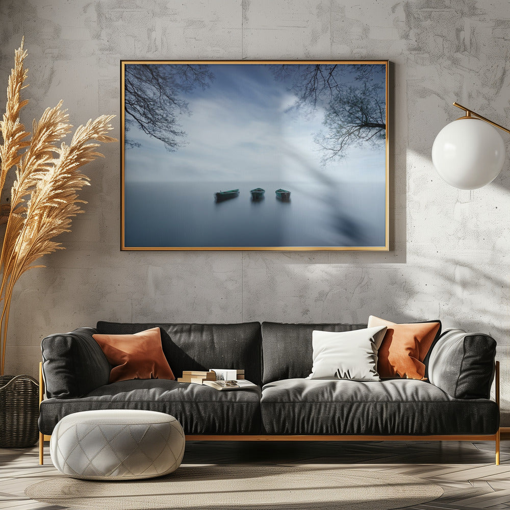 Le temps est une vague | Posters - Affiche Artistique