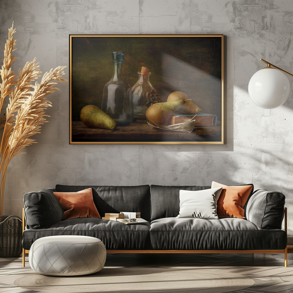 Stil-life with feather | Poster