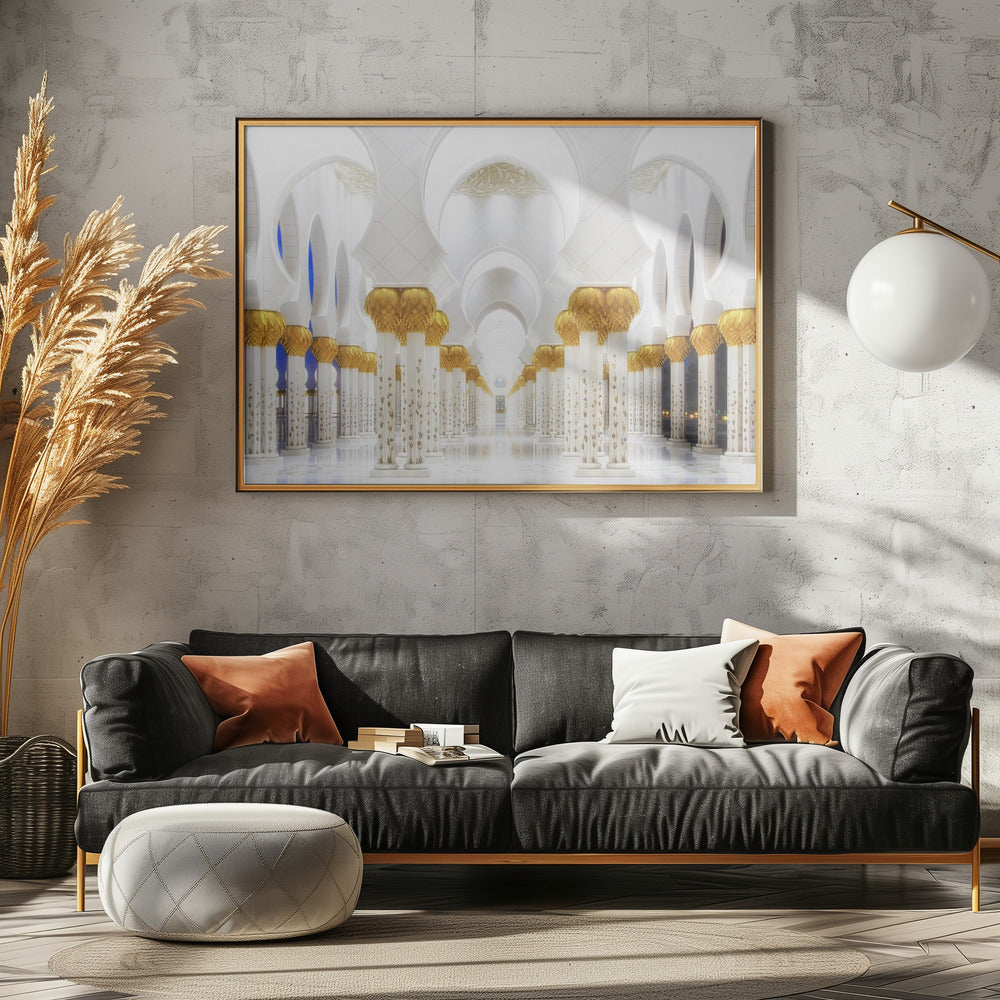 Blanco y Oro | Posters - Impresiones de Arte
