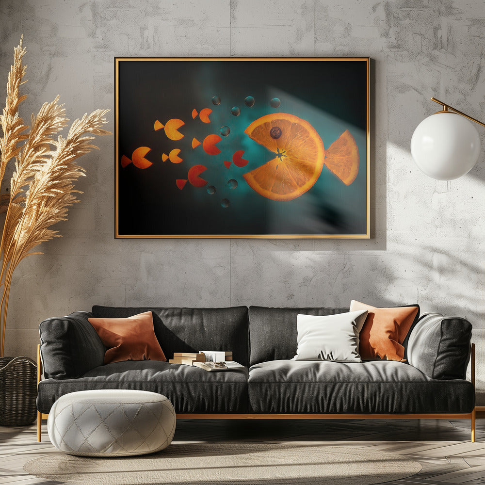 Pesce arancione | Poster - Stampe d’Arte