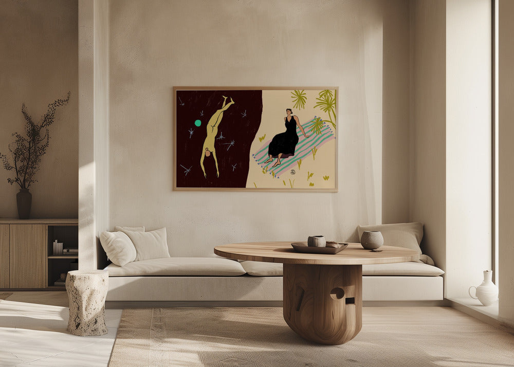 Diving Figure | Poster