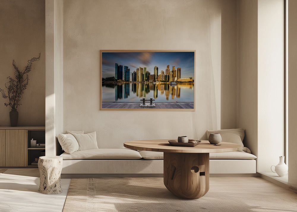 Mattina dorata a Singapore | Poster - Stampe d’Arte