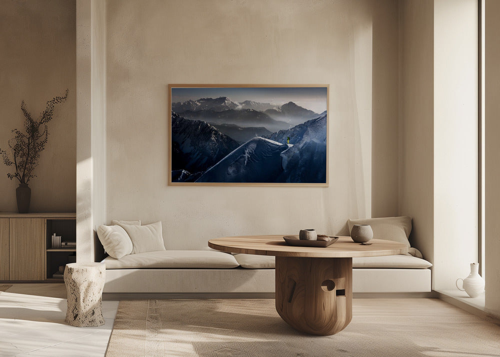 Moments de silence avant la descente | Posters - Affiche Artistique