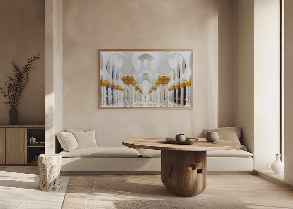 Blanco y Oro | Posters - Impresiones de Arte