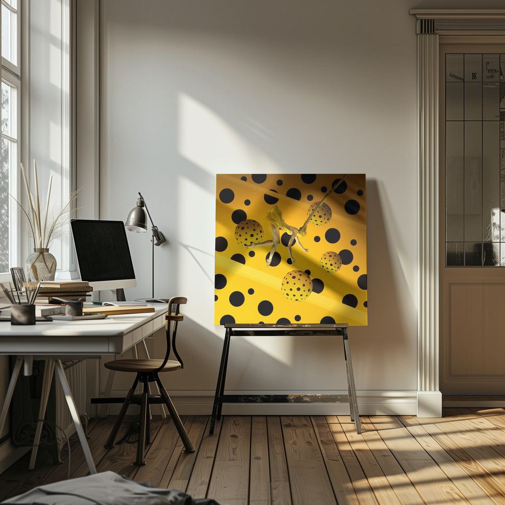 POLKADOT ON MEMORY BLISS | Canvas