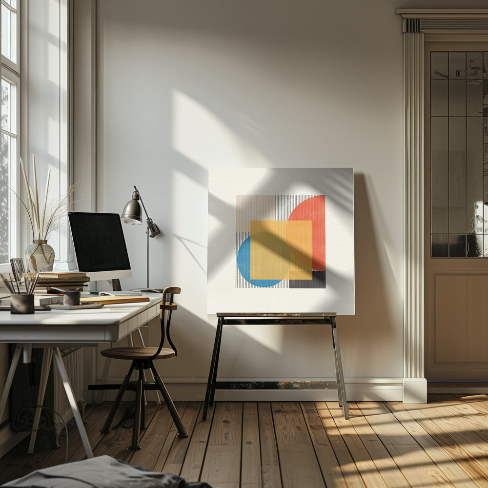 Objet moderne du milieu du siècle n°2 | Tableaux sur Toile