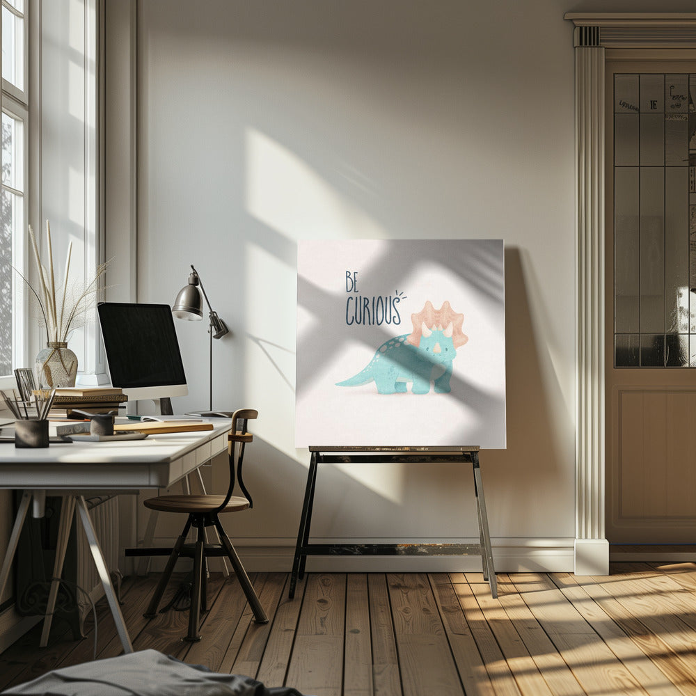 Dino Yaprak Ense | Canvas