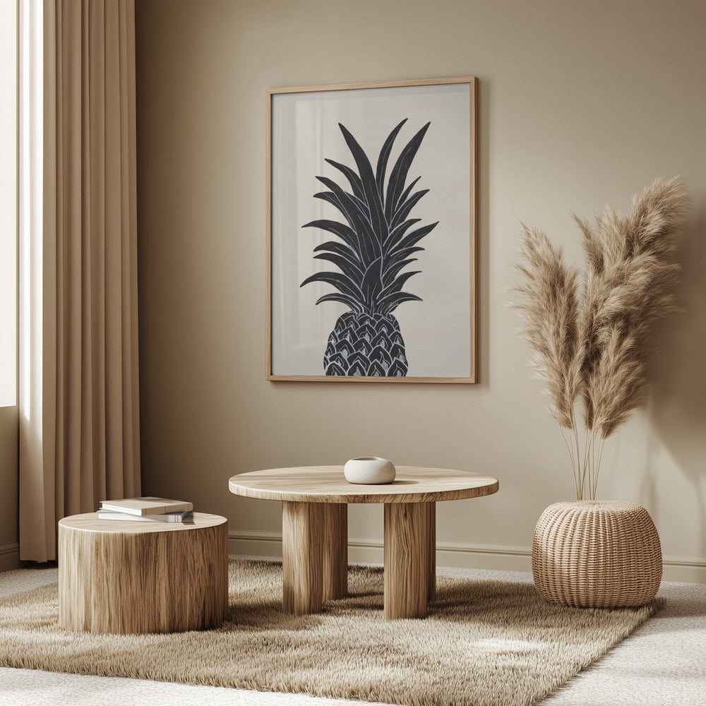 Ananas nero | Poster - Stampe d’Arte