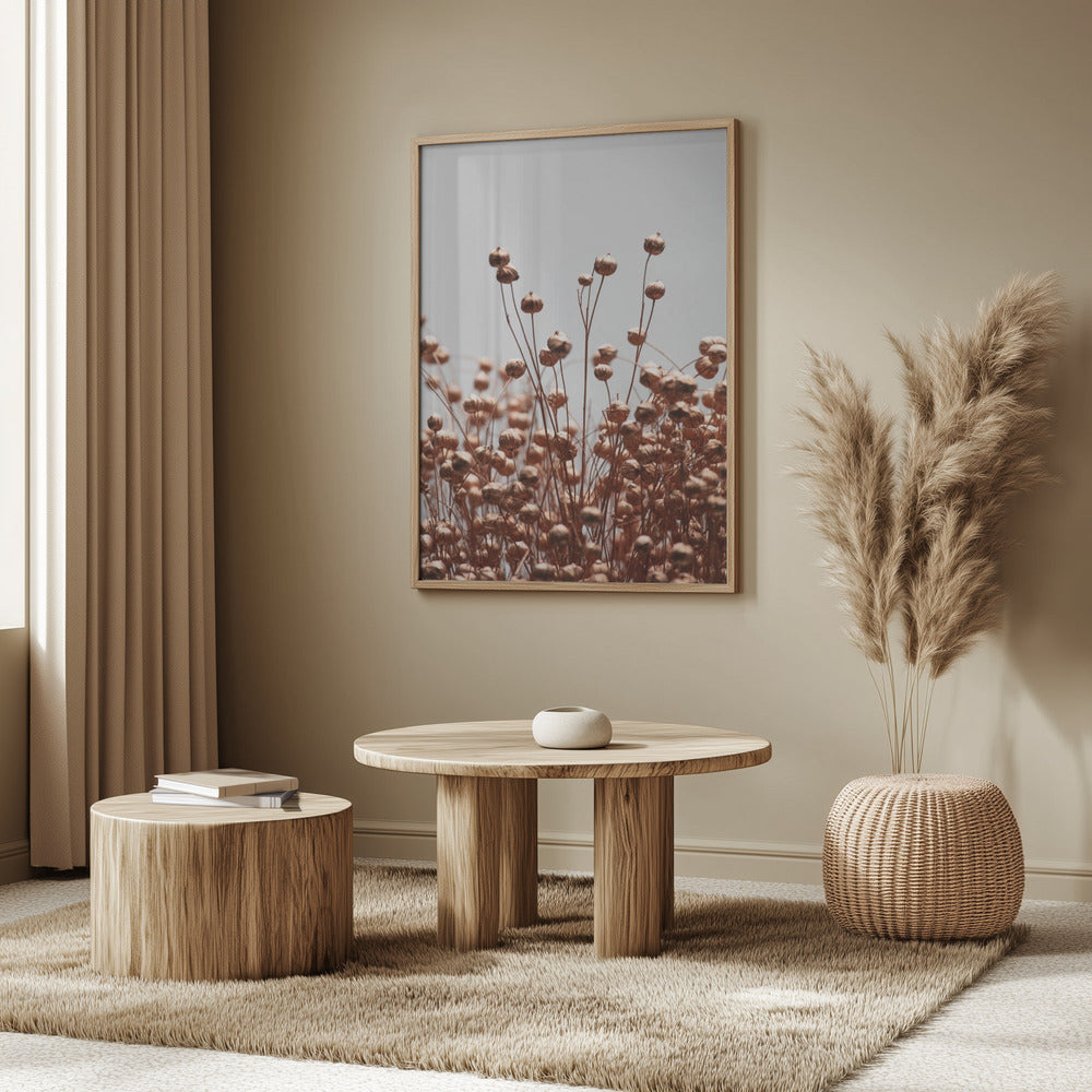 Dried Grass Copper 02 | Poster