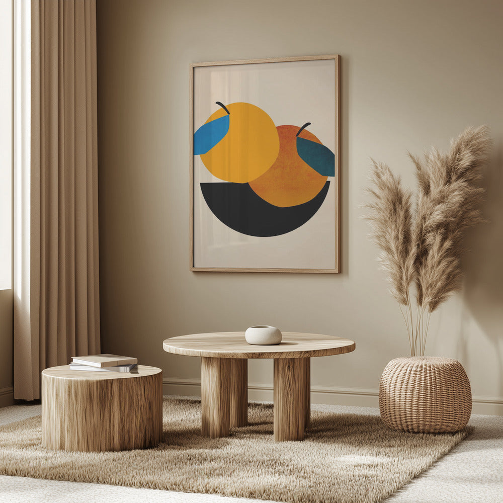 Due arance | Poster - Stampe d’Arte