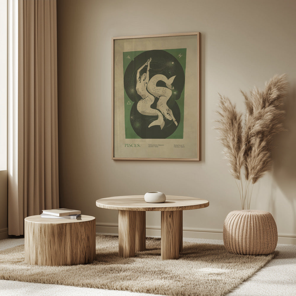Pisces print | Poster