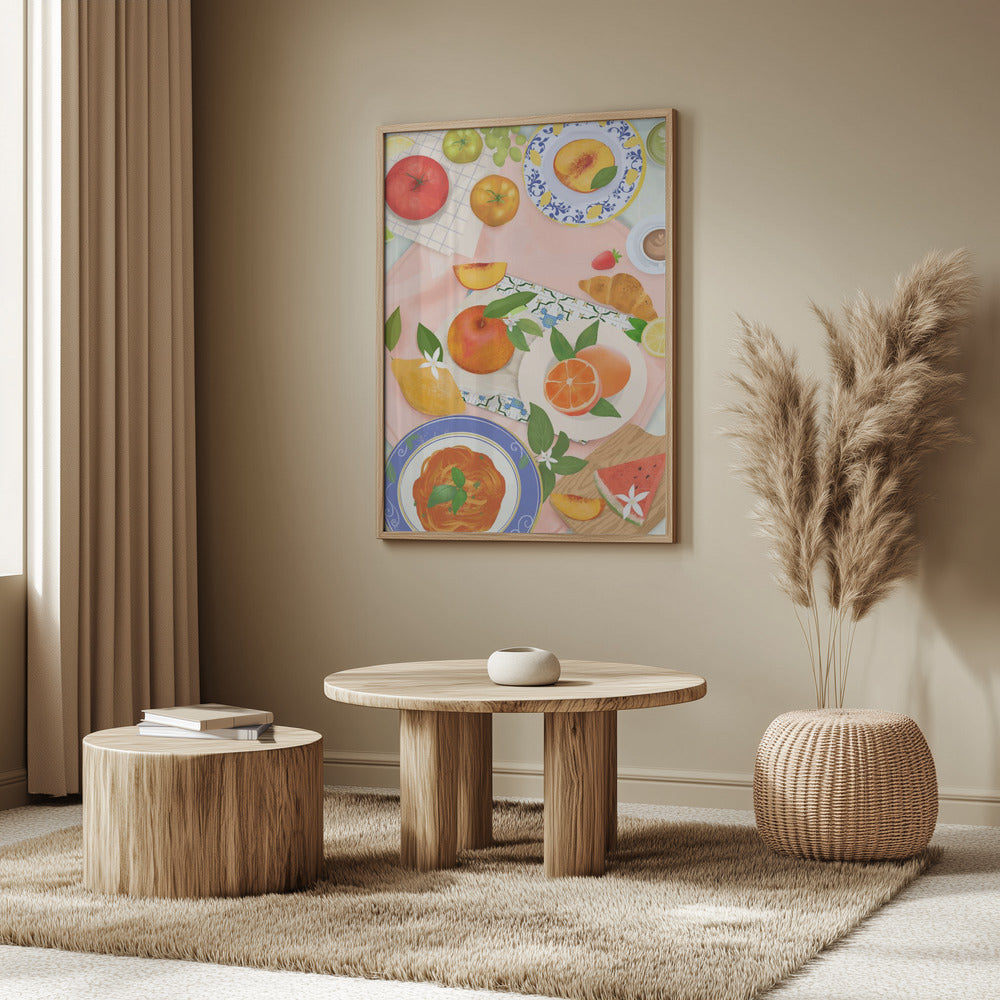 Zomerbrunch | Posters - Kunstdrukken