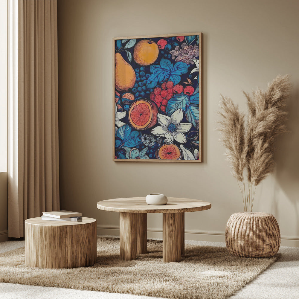 Fleurs et fruits 6 | Posters - Affiche Artistique
