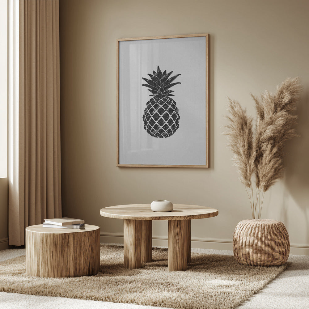 Marmor Ananas | Plakater - Kunsttrykk