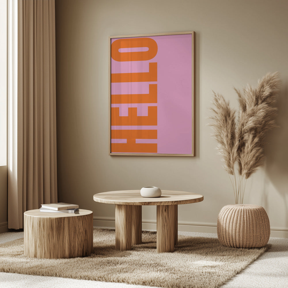 Bold Greeting Burst | Poster