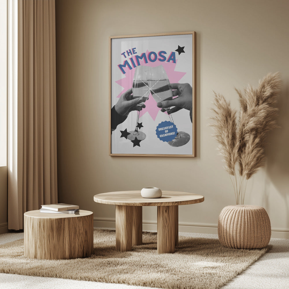 Ein Hoch auf Mimosen | Poster - Kunstdruck
