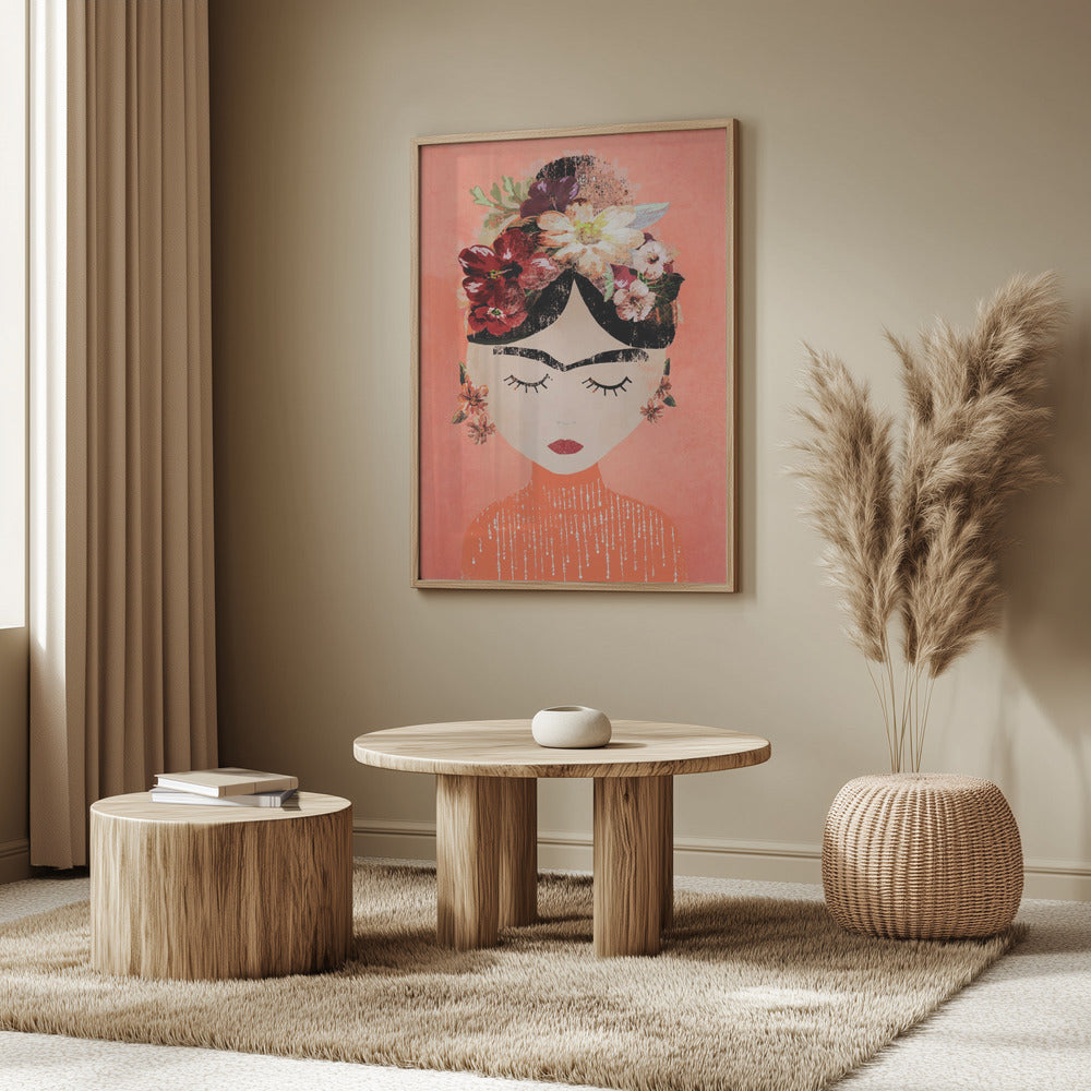 Frida (Peach) | Poster