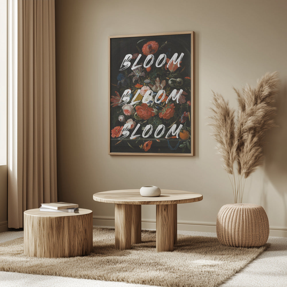Bloom Vintage Flowers | Poster