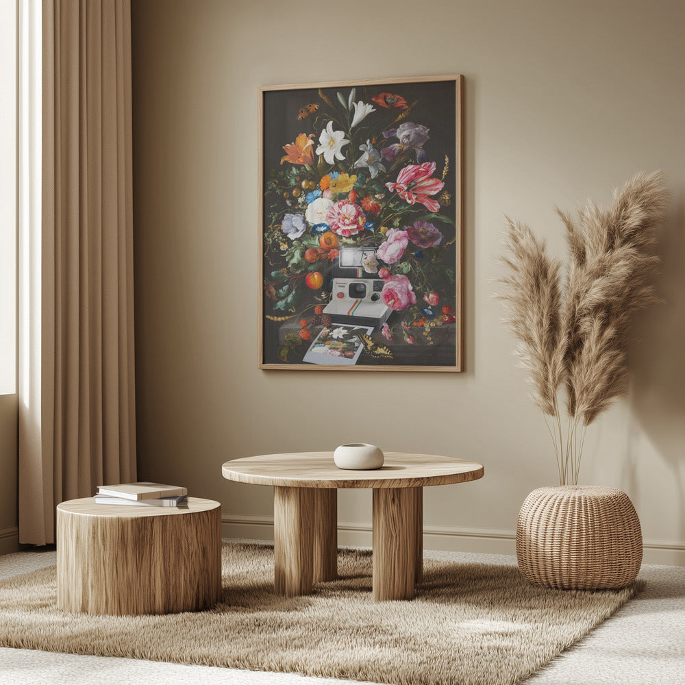 Florales Sofortbild | Poster