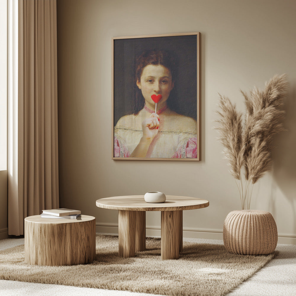 Ragazza Lecca-lecca | Poster - Stampe d’Arte