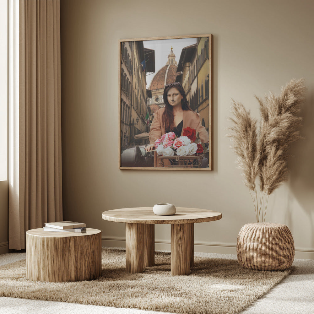 Mona op Florence | Posters - Kunstdrukken