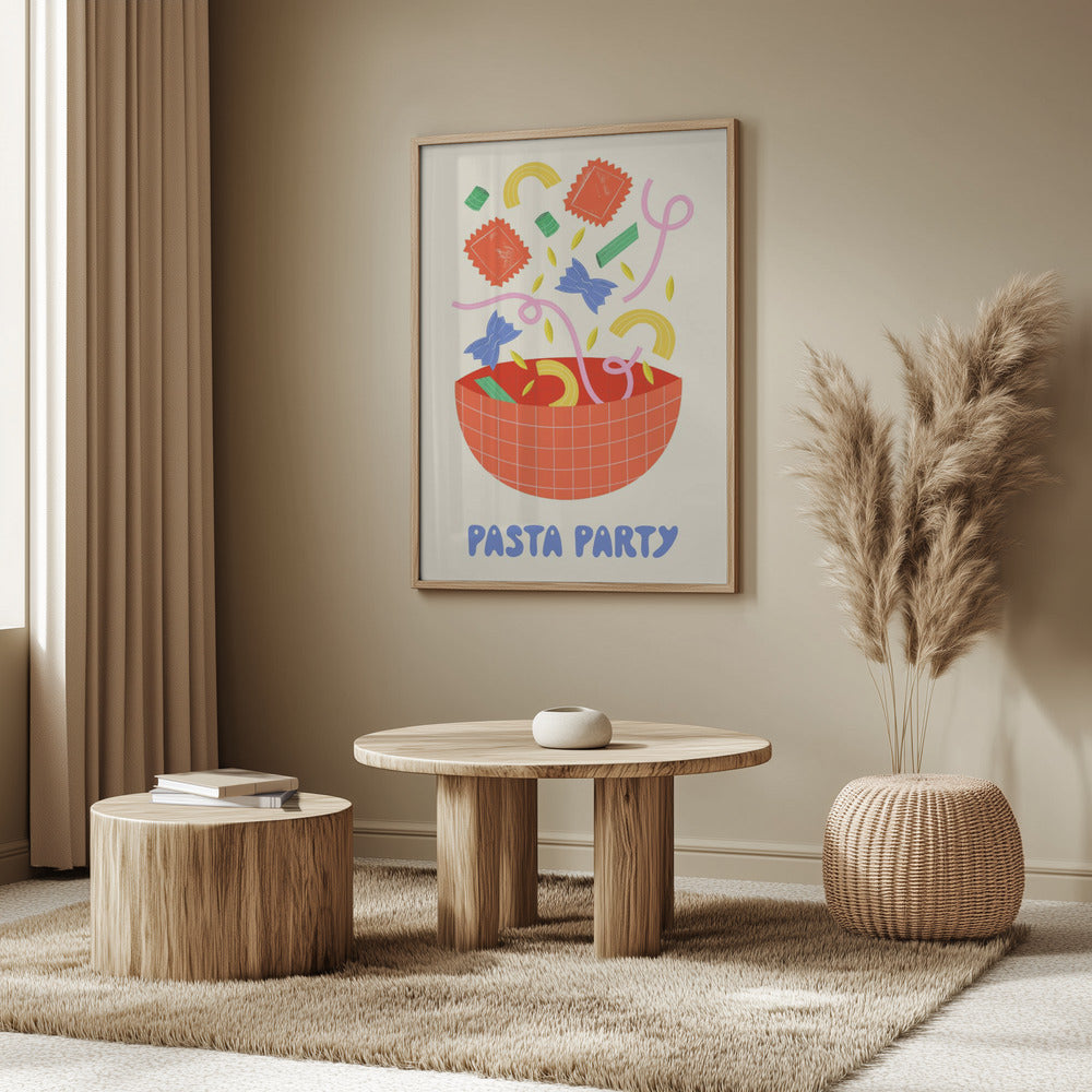 Pastaparty | Affisch
