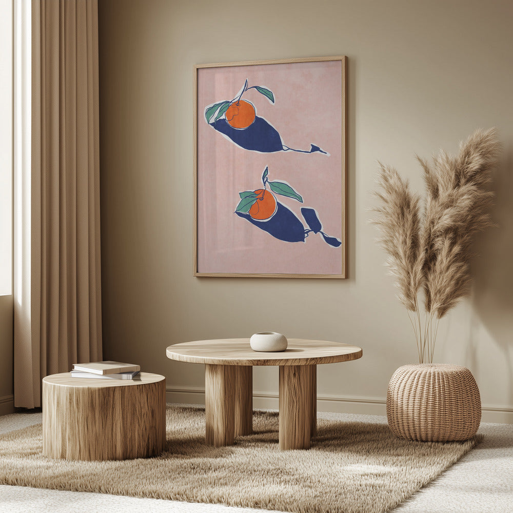 Abstract Oranges | Poster