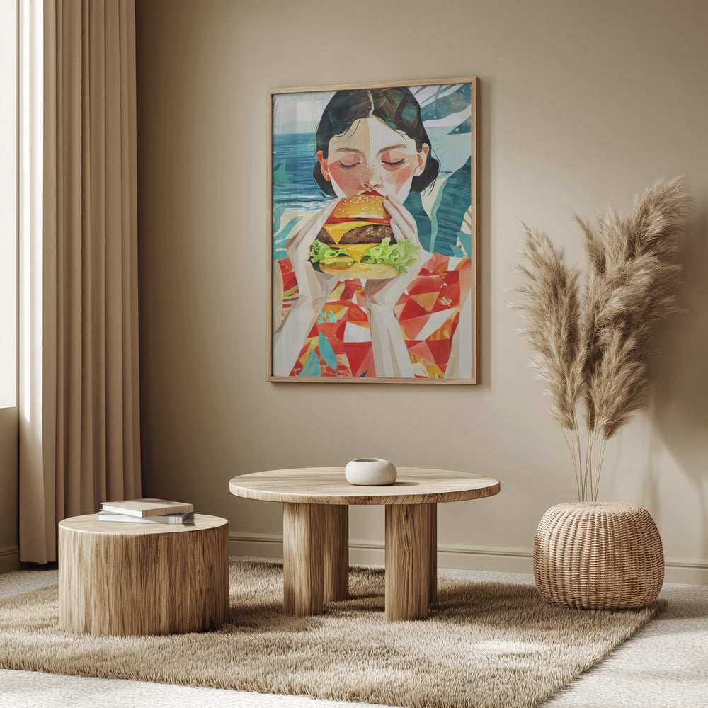 Taste Eating woman | Poster
