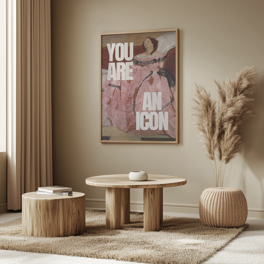 Tu sei un'icona | Poster - Stampe d’Arte