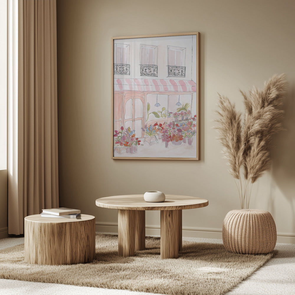 Pink Flower Shop | Poster