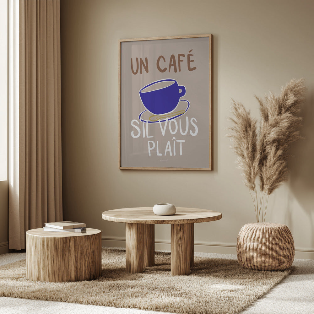 Un café | Poster