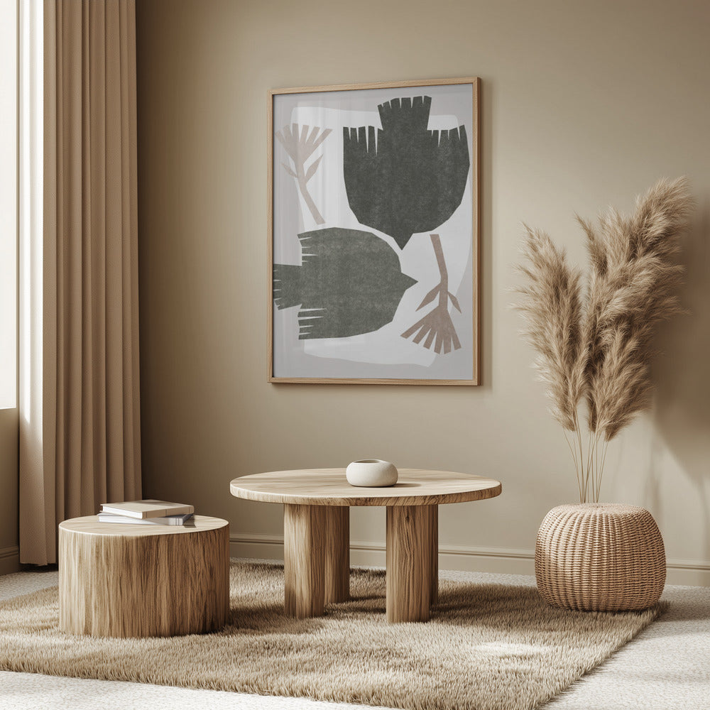Abstract Birds Flight | Poster
