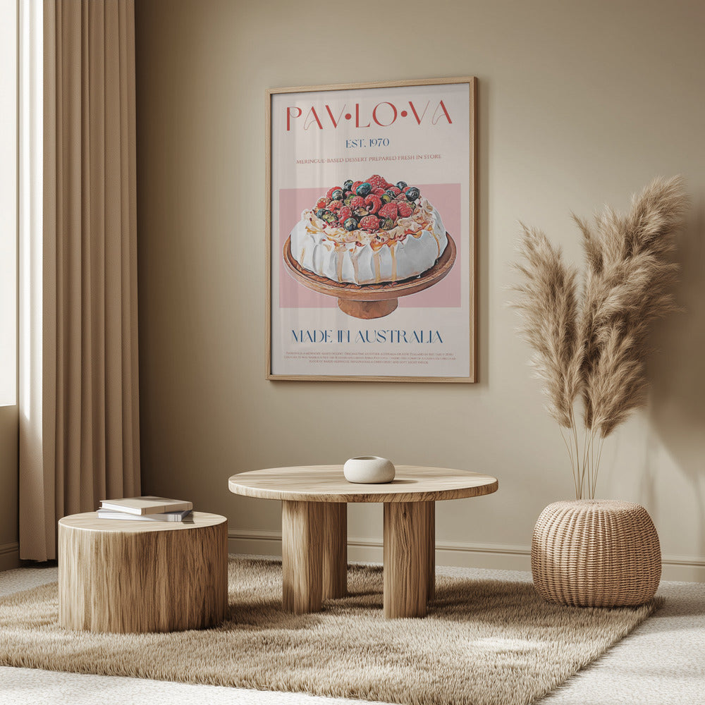Beeren-Pavlova-Genuss | Poster