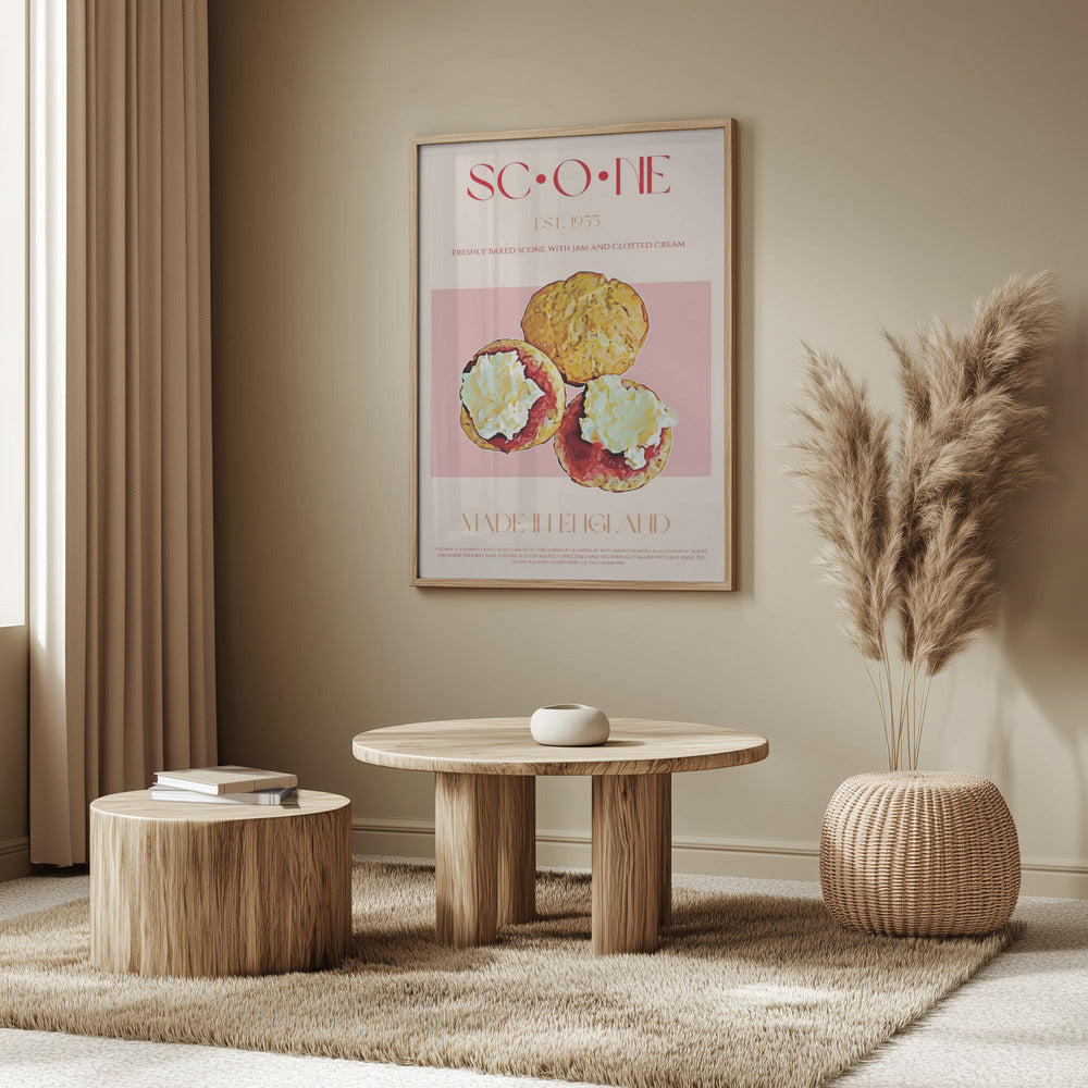 Englischer Scone-Genuss | Poster