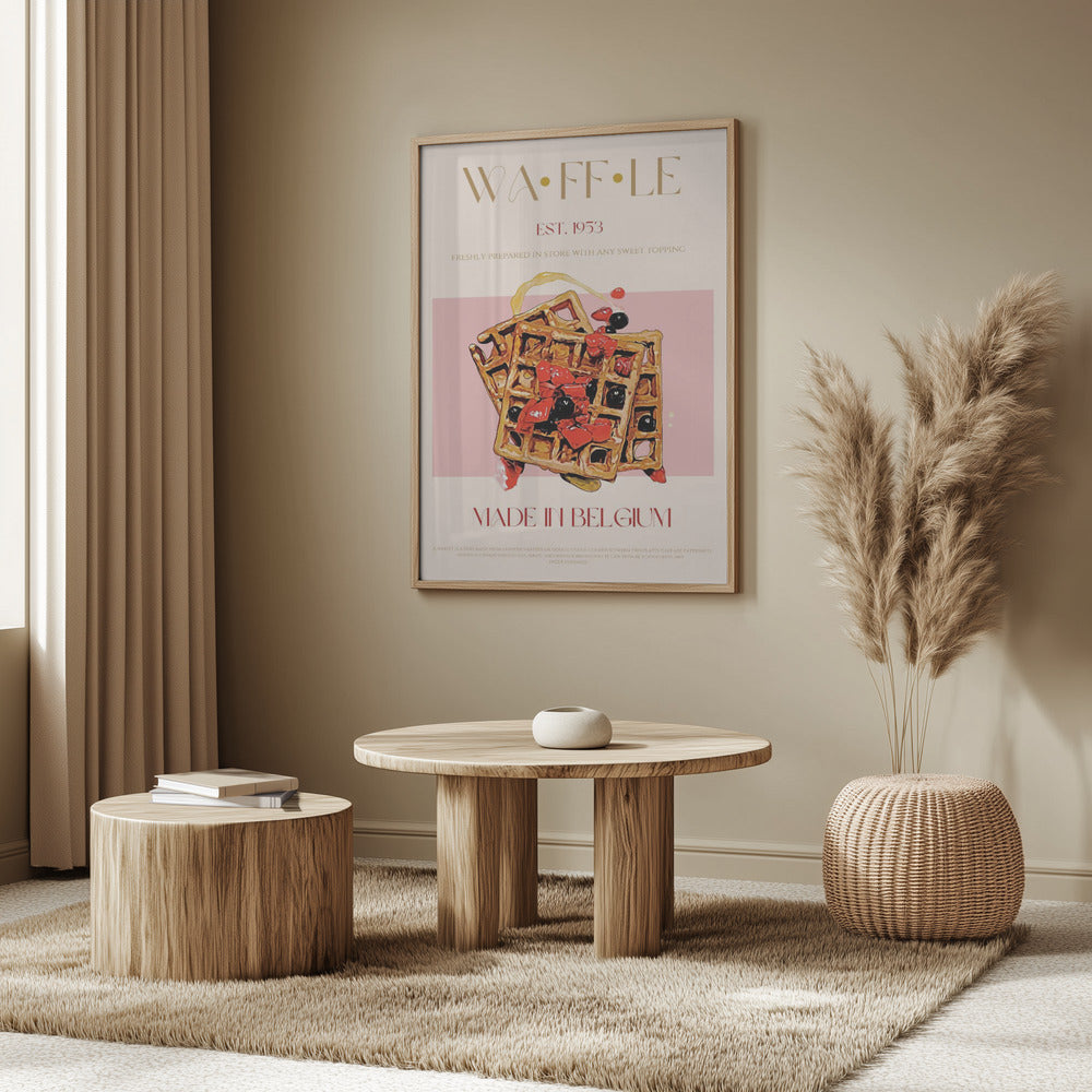 Waffle Print | Poster