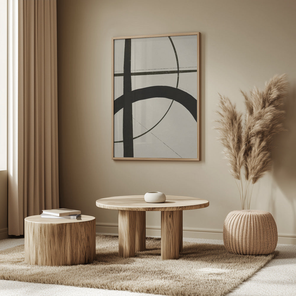 Curved Lines Dance | Poster