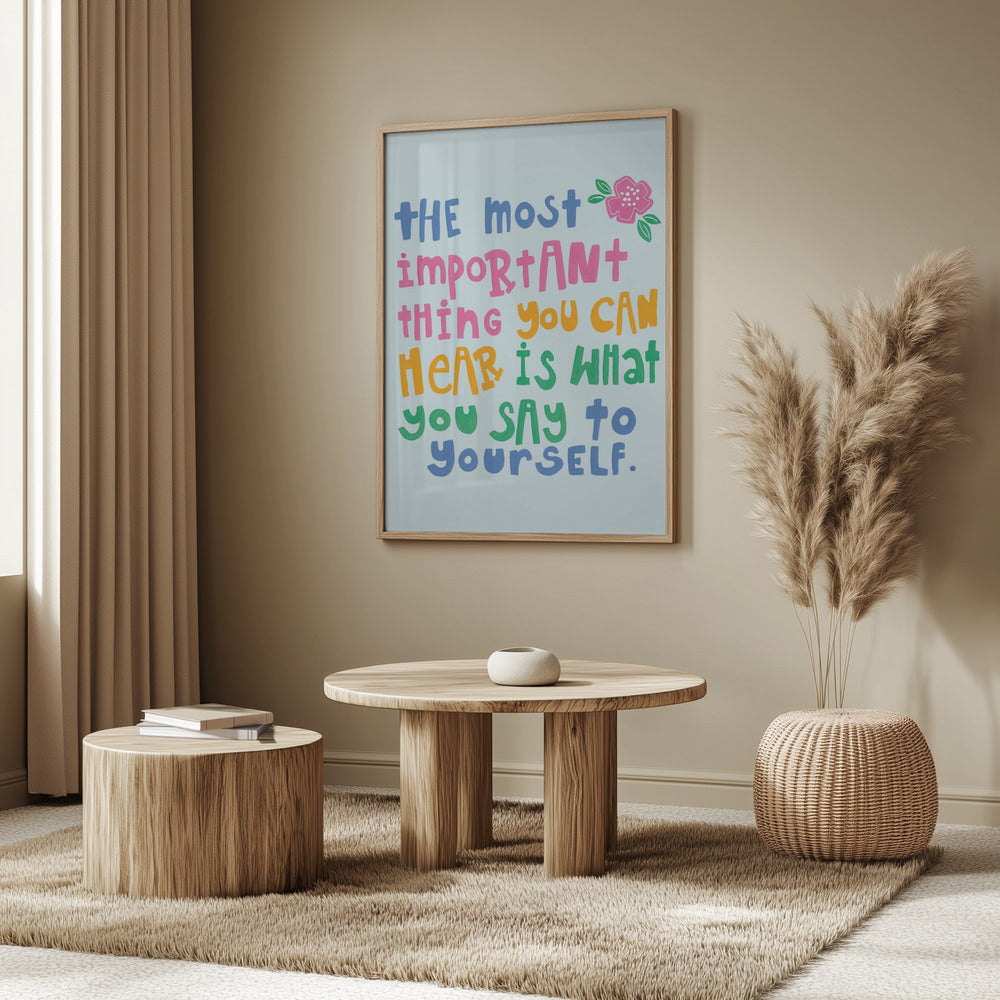 Obra de arte motivacional colorida | Posters - Impresiones de Arte